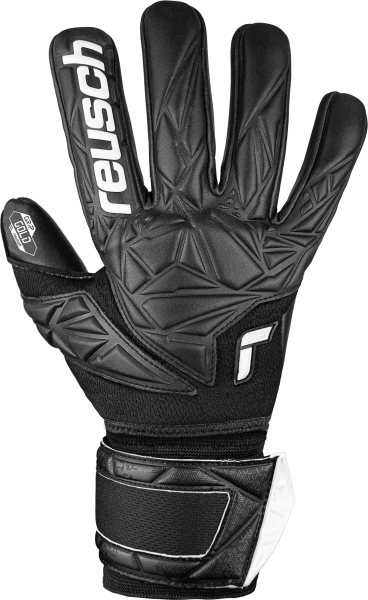 Reusch Attrakt Gold NC Finger Support 5470150 7700 black front